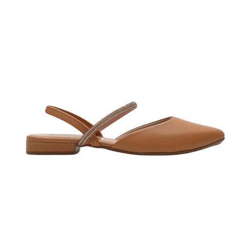 Sapato Feminino Bico Fino Mississipi Caramelo