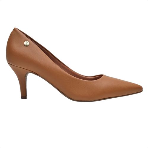 Sapato Feminino Scarpin Salto Médio Vizzano Marrom