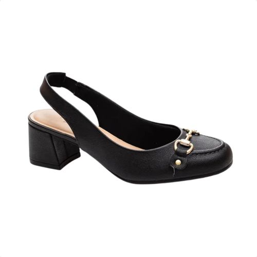 Sapato Feminino Em Napa Modare Preto