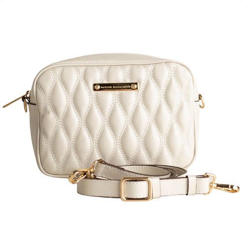 Bolsa Nice Matelassê Mini Dm Off-White