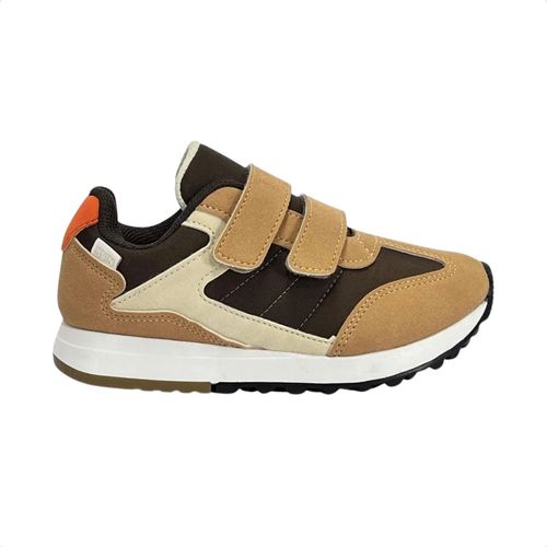 Tênis Casual Infantil Klin Walk Mini Marrom