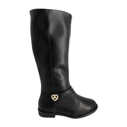 Bota Infantil Montaria Molekinha Preta