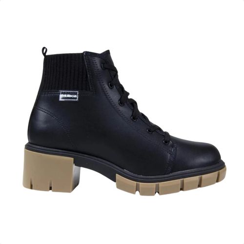 Bota Feminina Coturno Moleca Preta