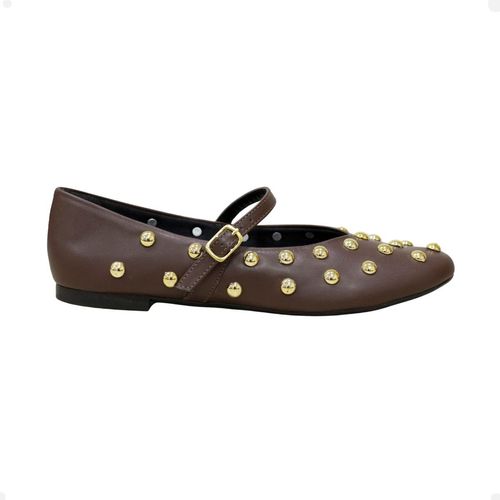 Sapatilha Classy Brown Gold