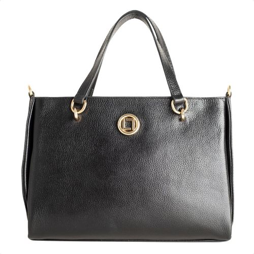 Bolsa Tote Média New Ridge Preta Luz Da Lua