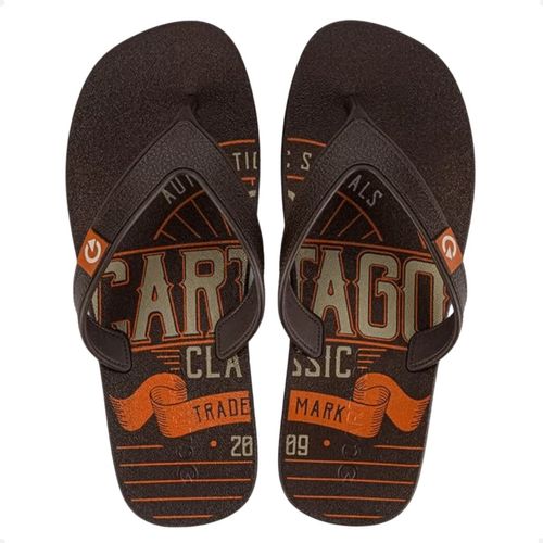 Chinelo Masculino Dedo Cartago Dakar Marrom