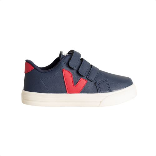 Tênis Jump Kids Marinho E Vermelho