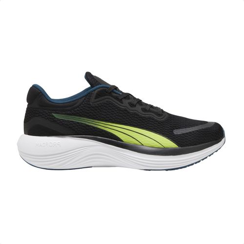 Tênis Running Masculino Puma Scend Pro Preto E Verde
