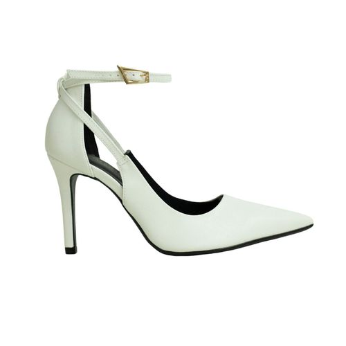 Scarpin Recorte Obsession Branco