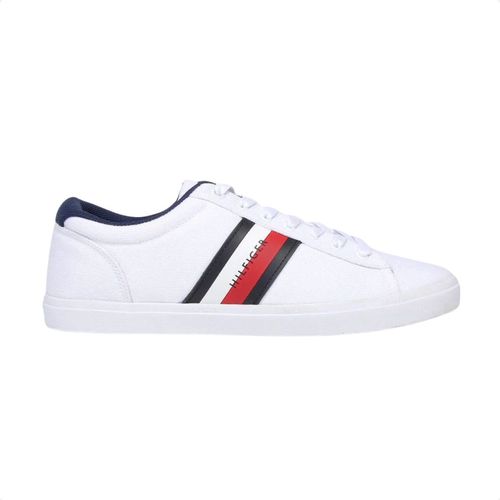 Sapatênis Masculino Clássico Tommy Hillfiger Branco