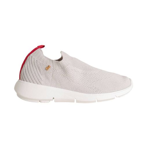 Tênis Slip On Knit Vivacity Dayane Magalhães Cinza E Rosa