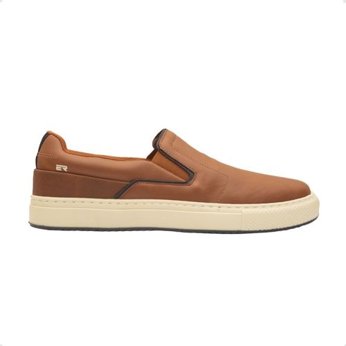 Sapatênis Slip On Classic Masculino Enzo Ribeiro Caramelo