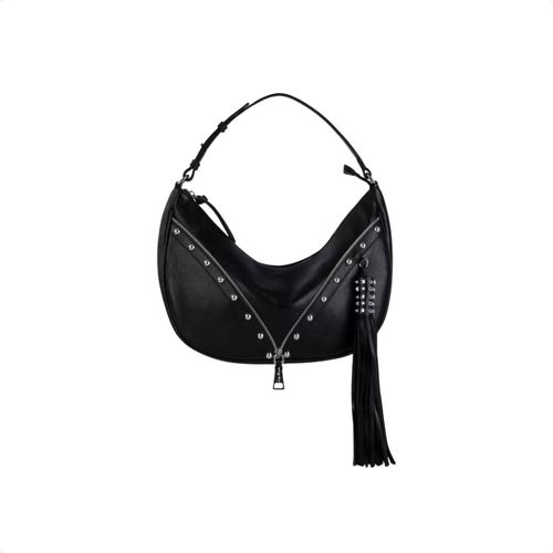 Bolsa Transversal Rock Zíper Luiza Barcelos Preta