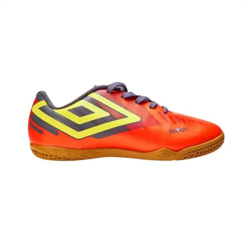 Chuteira Indoor Infantil Umbro Action Júnior Laranja