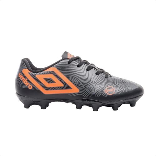 Chuteira Campo Infantil Umbro Orbit Junior Preta