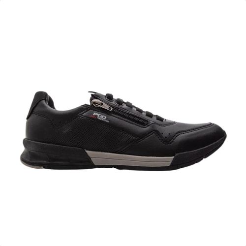 Sapatenis Masculino Elástico Pegada Preto
