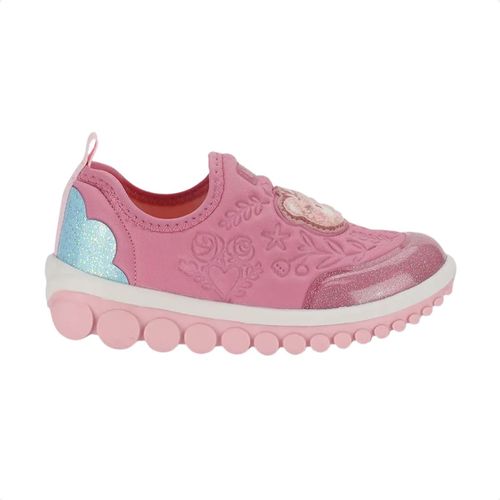 Tênis Casual Infantil Bibi Roller Ursinho 2.0 Rosa