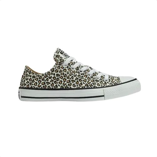 Tênis Casual Feminino Converse Chuck Taylor All Star Archive Print Bege