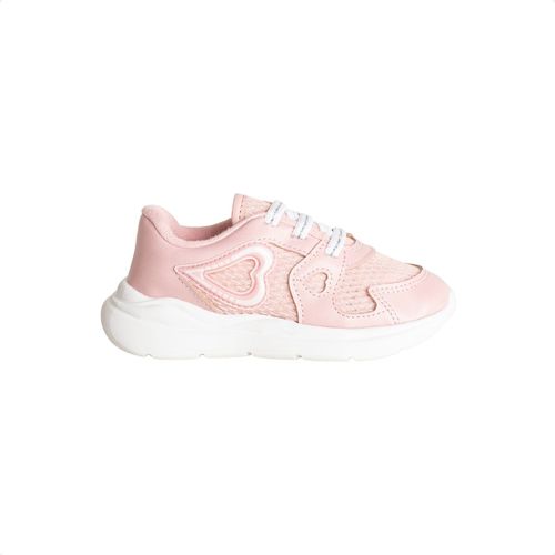 Tênis Chunky Bebê Molekinha Rosa
