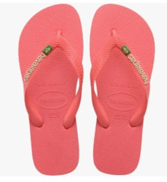 Chinelo Adulto Masculino Dedo Havaianas Brasil Logo Azul