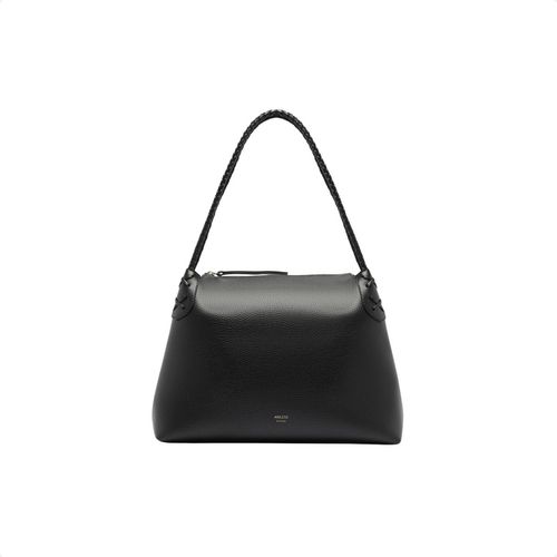 Bolsa Shopping Preta Grande Alça Rolotê Arezzo