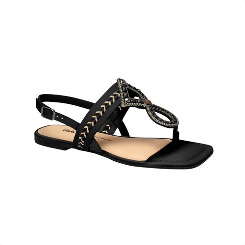 Sandália Feminina Rasteira Dakota Apliques