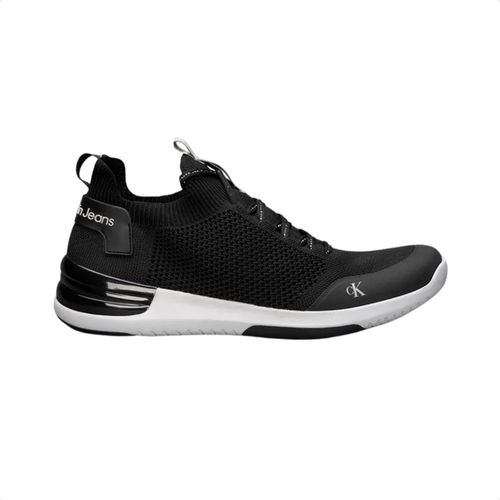 Tênis Casual Masculino Calvin Klein Air Knitt Preto