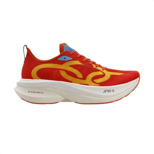 Tênis Running Masculino Olympikus Corre Grafeno 3 Laranja