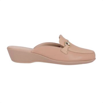 Sapato Mule Anabela Piccadilly Rose
