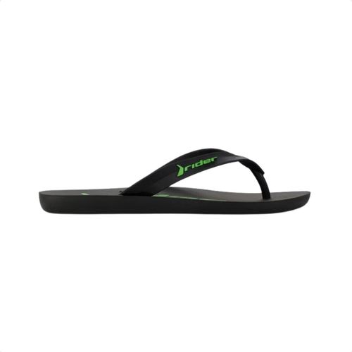 Chinelo Masculino Dedo Rider Feel Preto E Verde