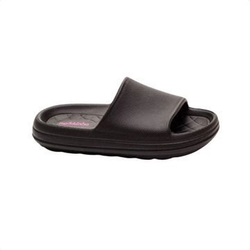 Chinelo Infantil Slide Nuvem Molekinha Preto