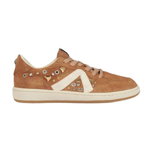 Tênis Moda Feminino St Camurça Marrom Schutz