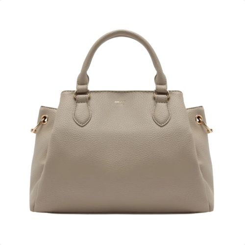 Bolsa Tote Transversal Pequena Nude Arezzo