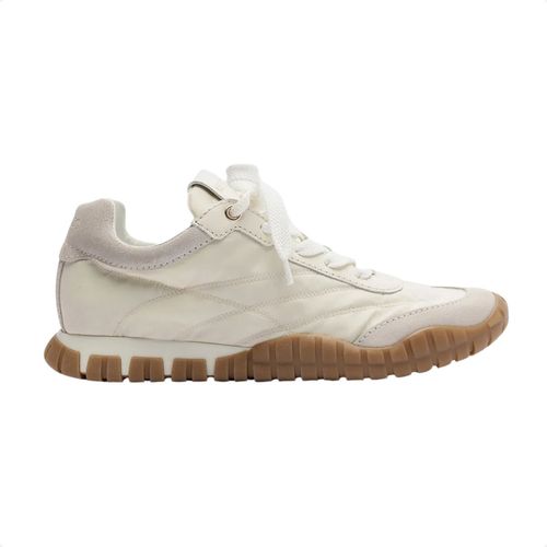 Tênis Branco Suede Mix Sola Emborrachada Arezzo