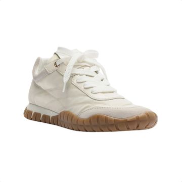 Tênis Branco Suede Mix Sola Emborrachada Arezzo