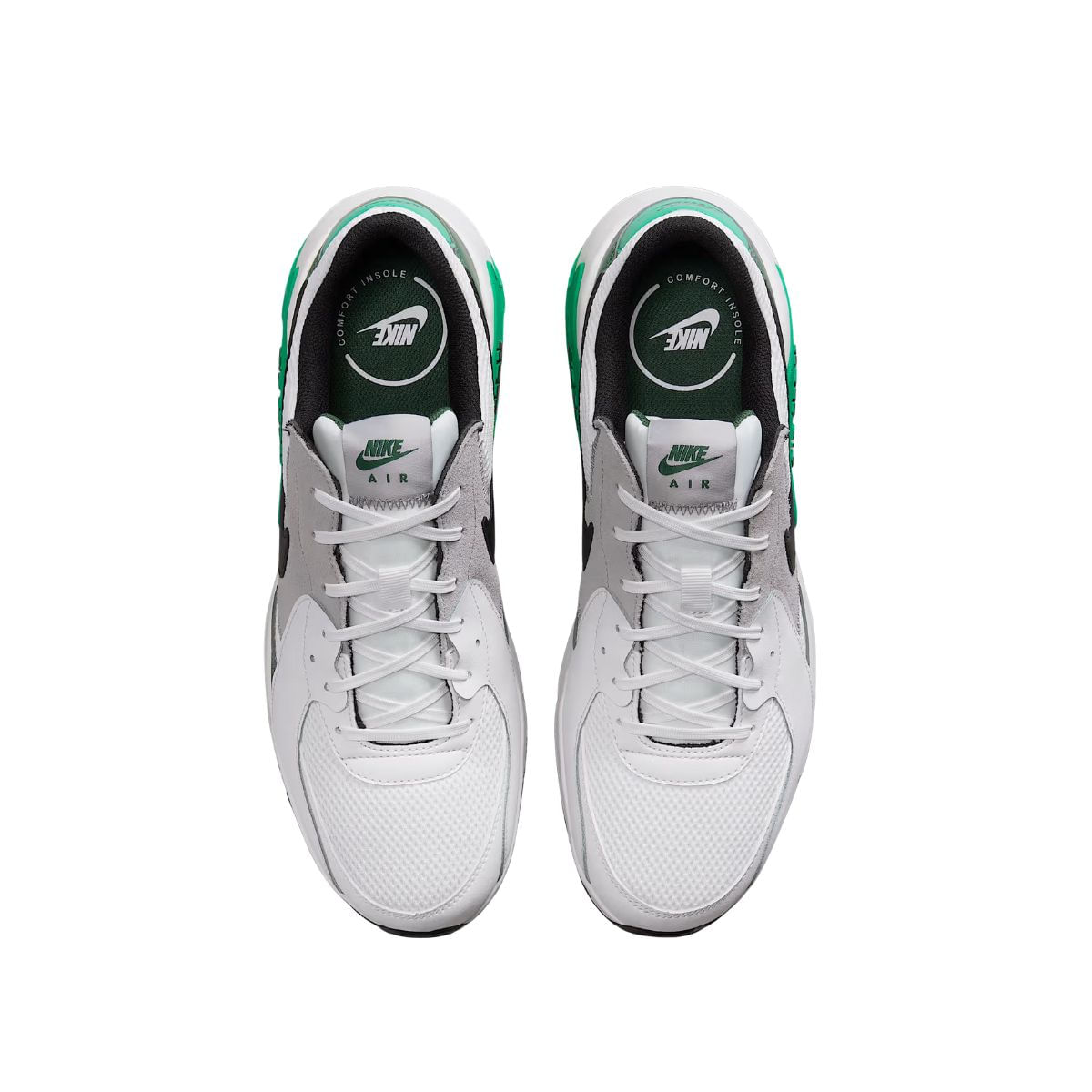Tênis Running Masculino Nike Air Max Excee Branco E Verde