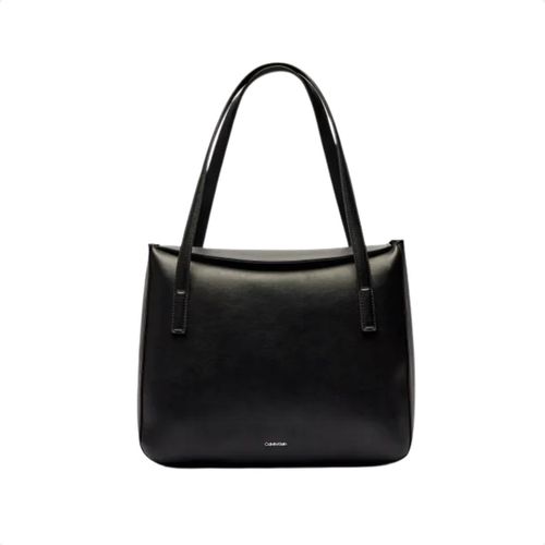 Bolsa Feminina Calvin Klein Shopper Soft Sculpt Preta