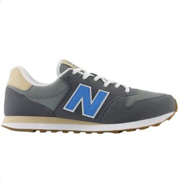 Tênis Casual Masculino New Balance 500v2 Chumbo