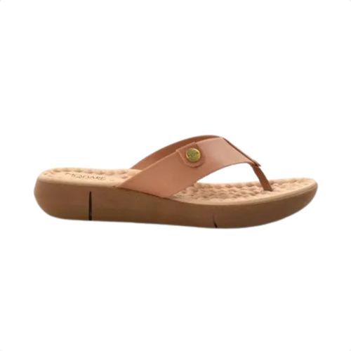 Tamanco Feminino Anabela Modare Camel
