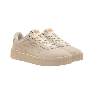 Tênis Casual Feminino Puma Carina 3.0 Sd Bdp Bege
