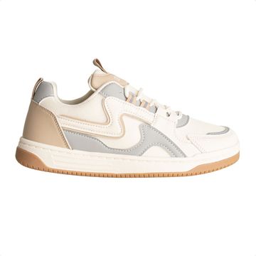 Tênis Moda Feminino Ramarim Refletivo Bege