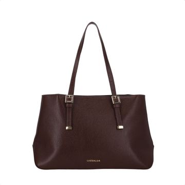 Bolsa Feminina Shopping Grande Luz Da Lua Marrom