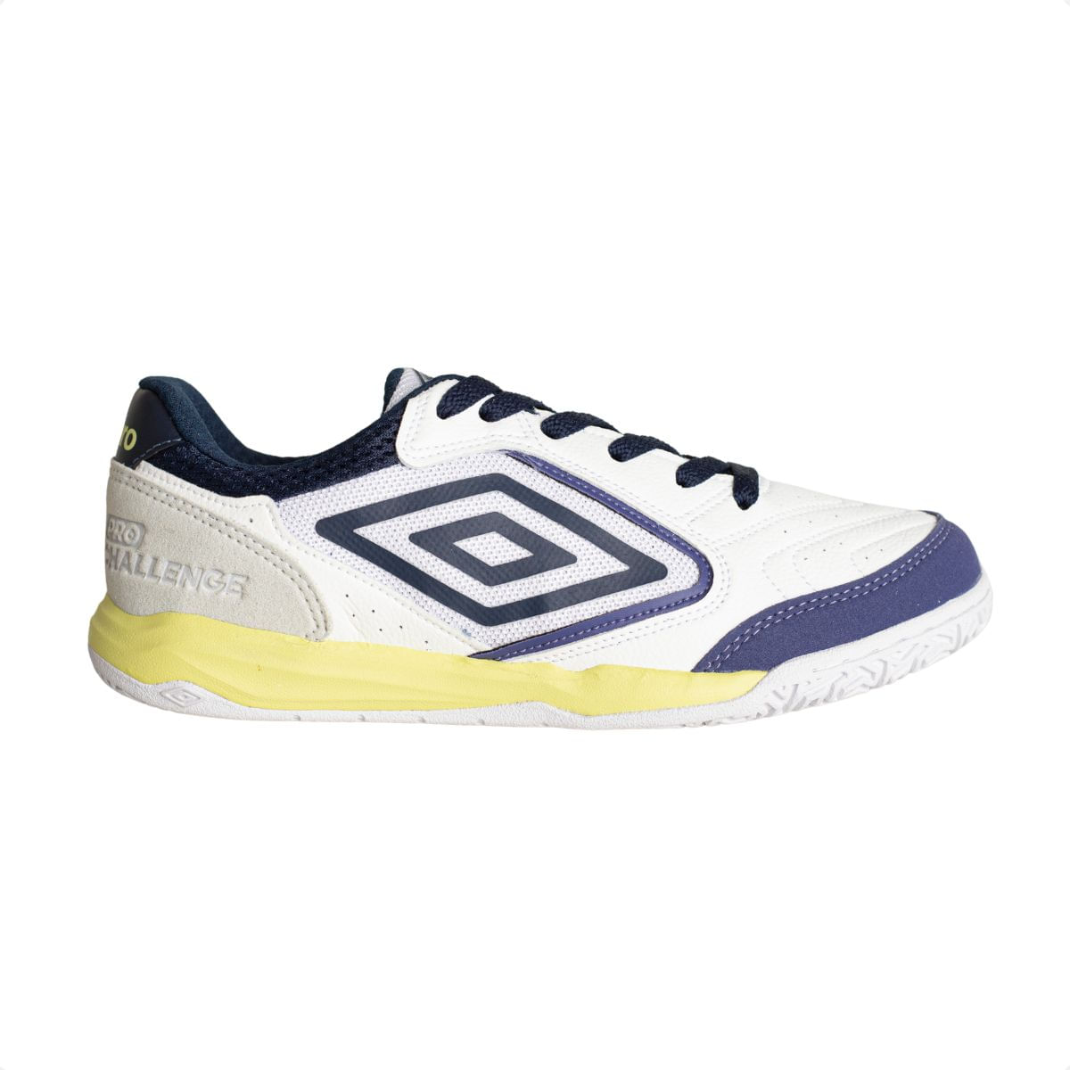 Chuteira Indoor Masculina Umbro Pro Challenge Uptake Branca