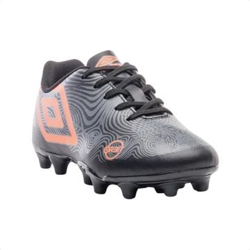 Chuteira Campo Infantil Umbro Orbit Junior Preta