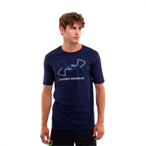 Camiseta Masculina Under Armour Gl Foundation Azul
