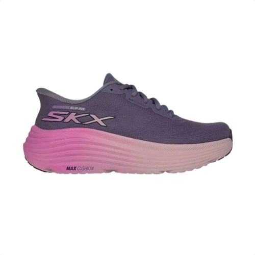 Tênis Running Feminino Skechers Max Cushioning Endeavour Roxo