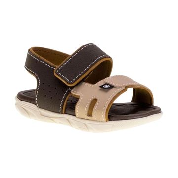 Sandália Infantil Papete Molekinho Marrom