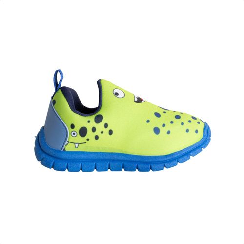 Tênis Jump Kids Monster Verde E Azul