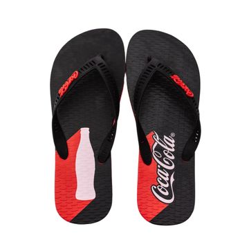 Chinelo Masculino Dedo Coca Cola Shadow Vermelho