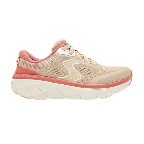 Tênis Corrida Feminino Skechers De Lux Walker 2.0 Rosa